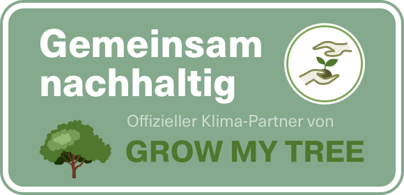 nachhaltigkeit, Grow my tree Siegel